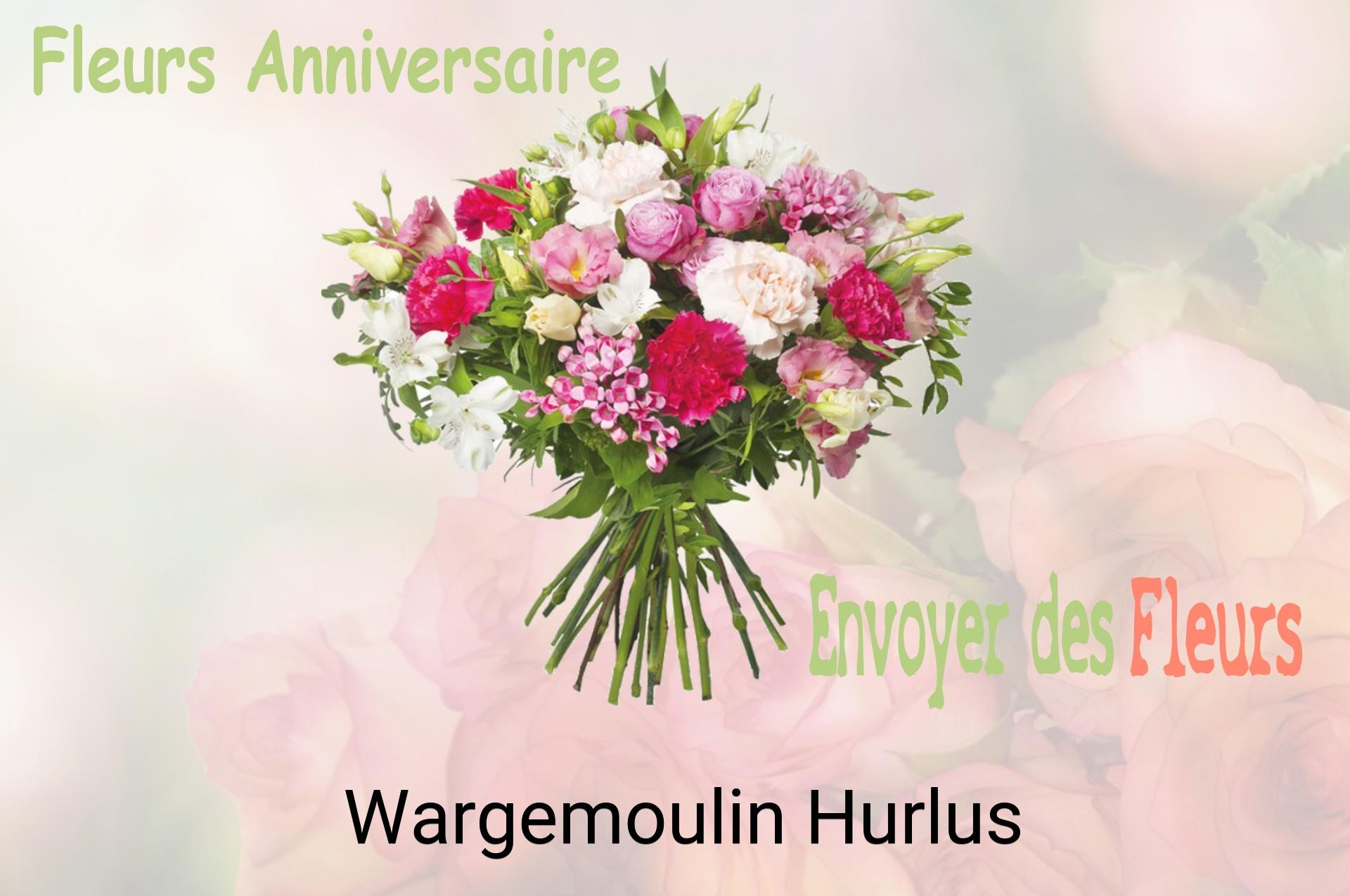 Bouquet de fleurs d’anniversaire livré à Wargemoulin-Hurlus